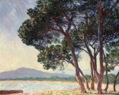 The Beach of Juan-les-Pins by Claude Monet